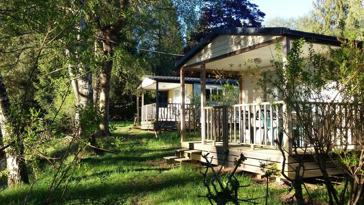 Camping De Flechat Hotell Orcival Exteriör bild